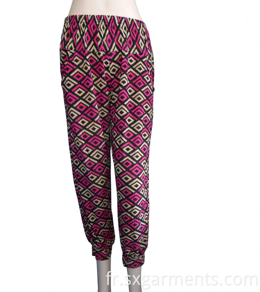 95% Polyester 5% Spandex Lady's Leggings